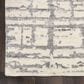 Nourison Luna 2" x 3" Ivory and Grey Area Rug, , large