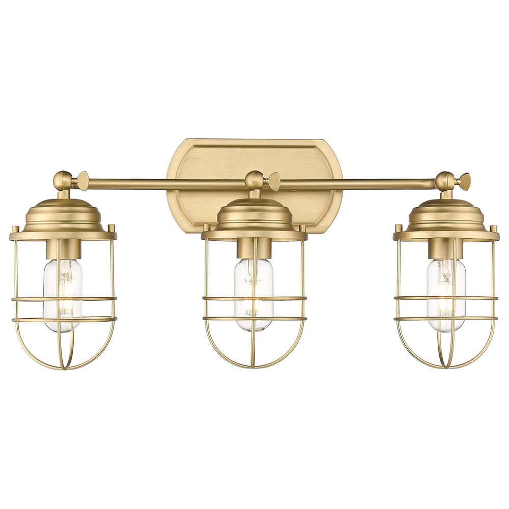 Golden Lighting Seaport 3-Light Bath Vanity in Brushed Champagne Bronze, , large