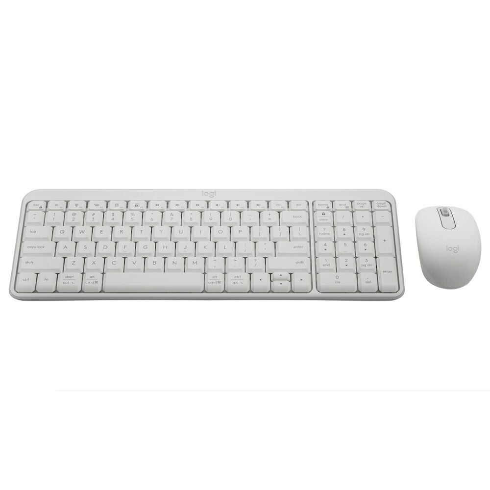 Logitech MK250 Compact Bluetooth Wireless Keyboard and Mouse Combo in Off White, , large