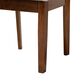 Baxton Studio Caron Side Chair with Grey Cushion in Walnut Brown (Set of 2), , large
