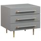 Tov Furniture Trident Nightstand in Grey, , large