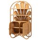 Baxton Studio Noreen 2-Door Cabinet with Hutch in Light Honey, , large