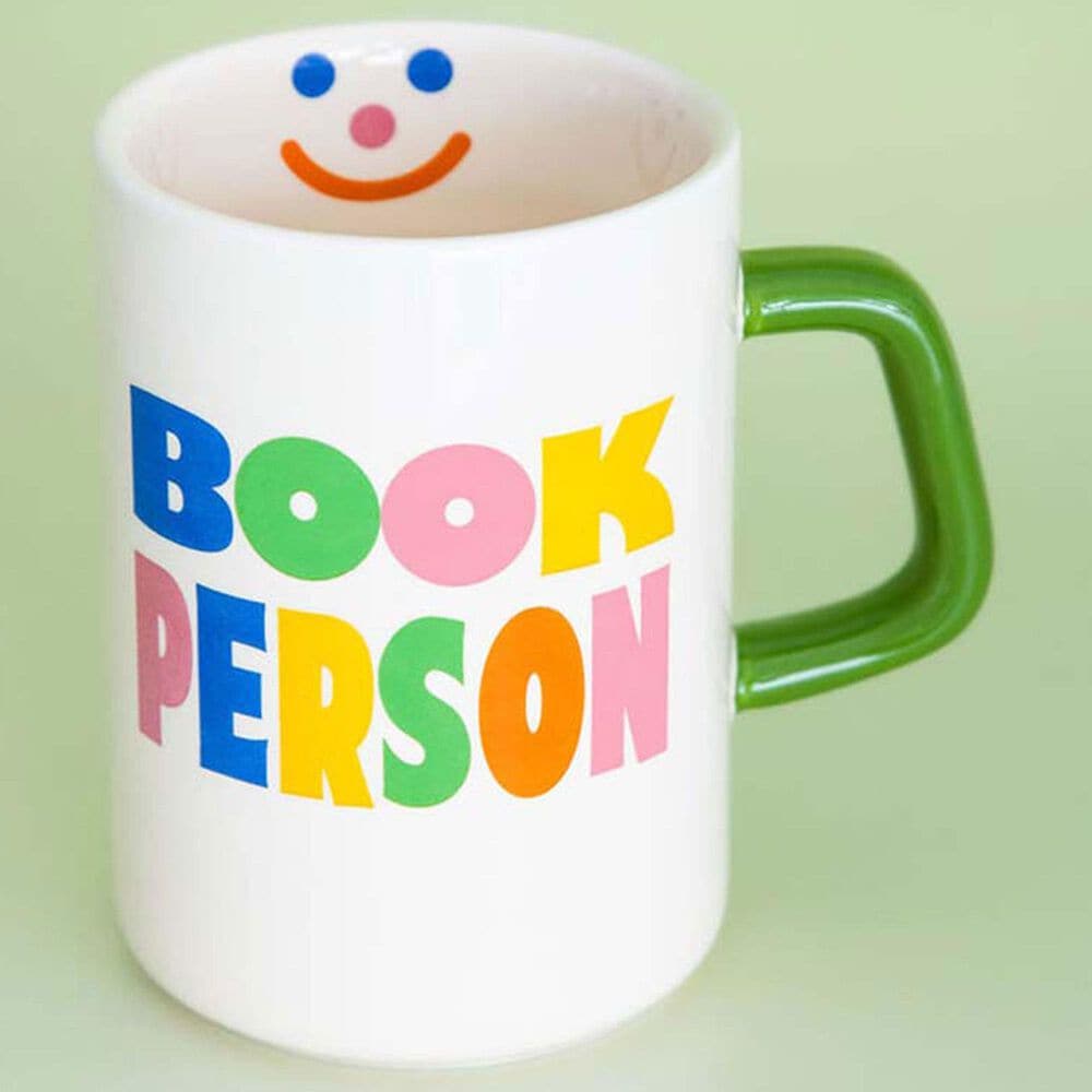 Bando Designs0, Llc Hot Stuff 12 Oz Ceramic Mug - Book Person in Multicolor, , large