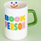 Bando Designs0, Llc Hot Stuff 12 Oz Ceramic Mug - Book Person in Multicolor, , large