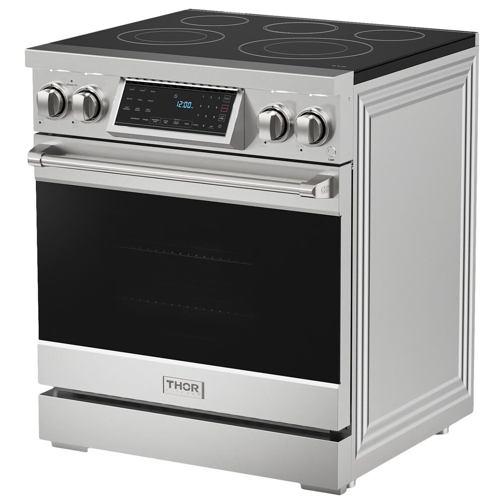 Thor Kitchen Gordon Ramsay 4.55 Cu. Ft. Professional Electric Range in Stainless Steel, , large
