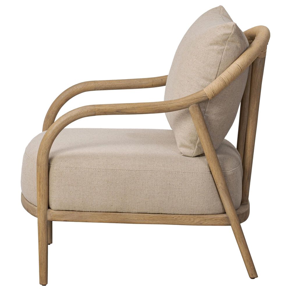 Four Hands Remi Arm Chair in Antwerp Taupe, , large