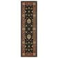 Oriental Weavers Ariana 623M 2"3" x 7"6" Black Runner, , large