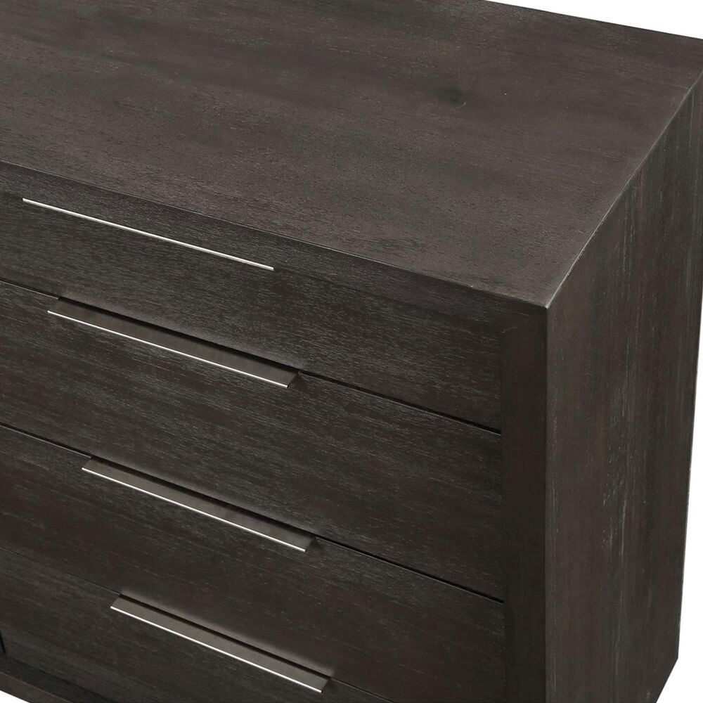Urban Home Oxford Dresser and Mirror in Basalt Gray, , large