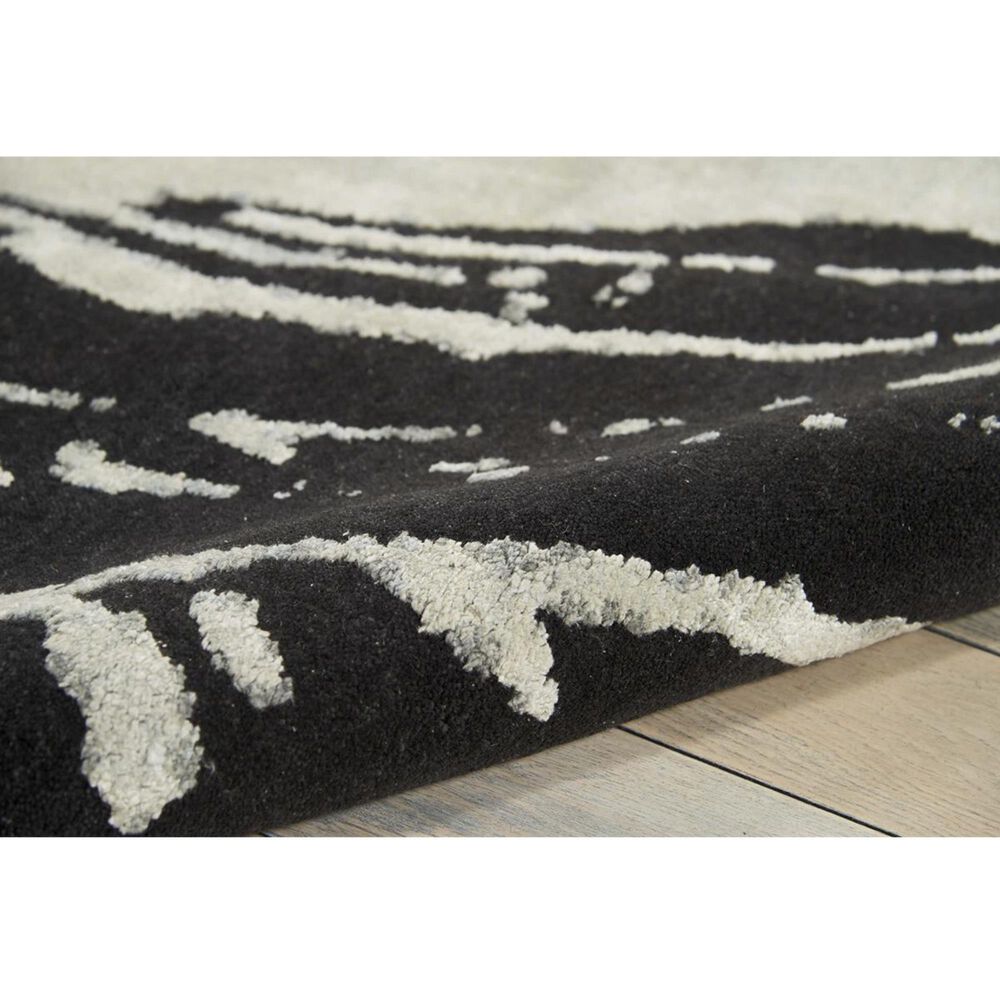 Nourison L&#39;Artist CGS22 6&#39; x 9&#39; Noir Area Rug, , large