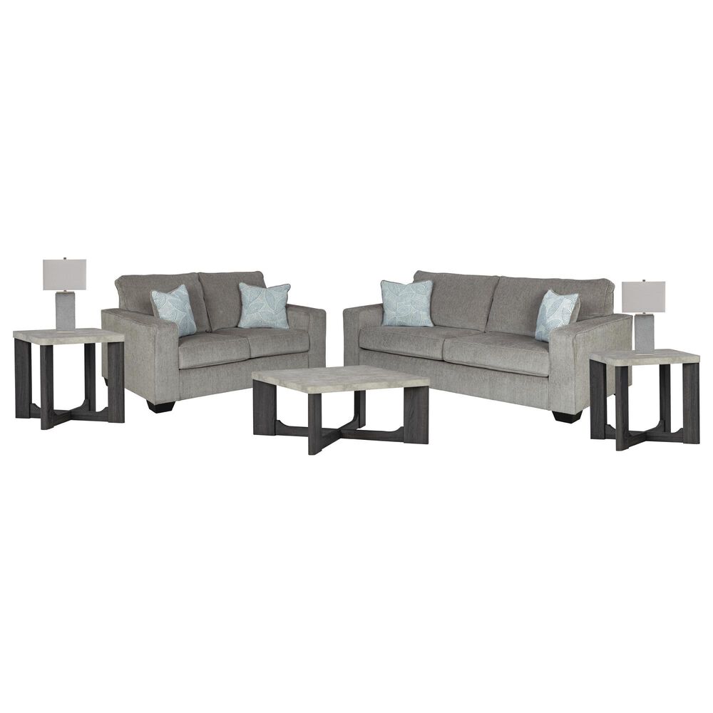 Ashley 7-Piece Living Room Set in Alloy, , large