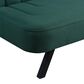 Lifestyle Solutions Frankie Convertible Sofa in Forest Green, , large