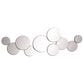Maple and Jade 20" x 57" Glass Bubble Cluster Room Wall Mirror in Silver, , large