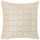 Ashley Kydner 22" Square Throw Pillow in Beige, Brown and cream, , large