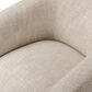 Four Hands Channing Swivel Chair in Yuma Cream, , large