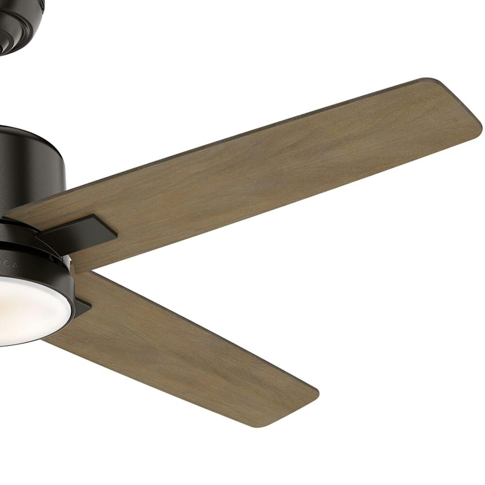 Hunter Axial 52&quot; Ceiling Fan with LED Light in Noble Bronze and River Timber, , large