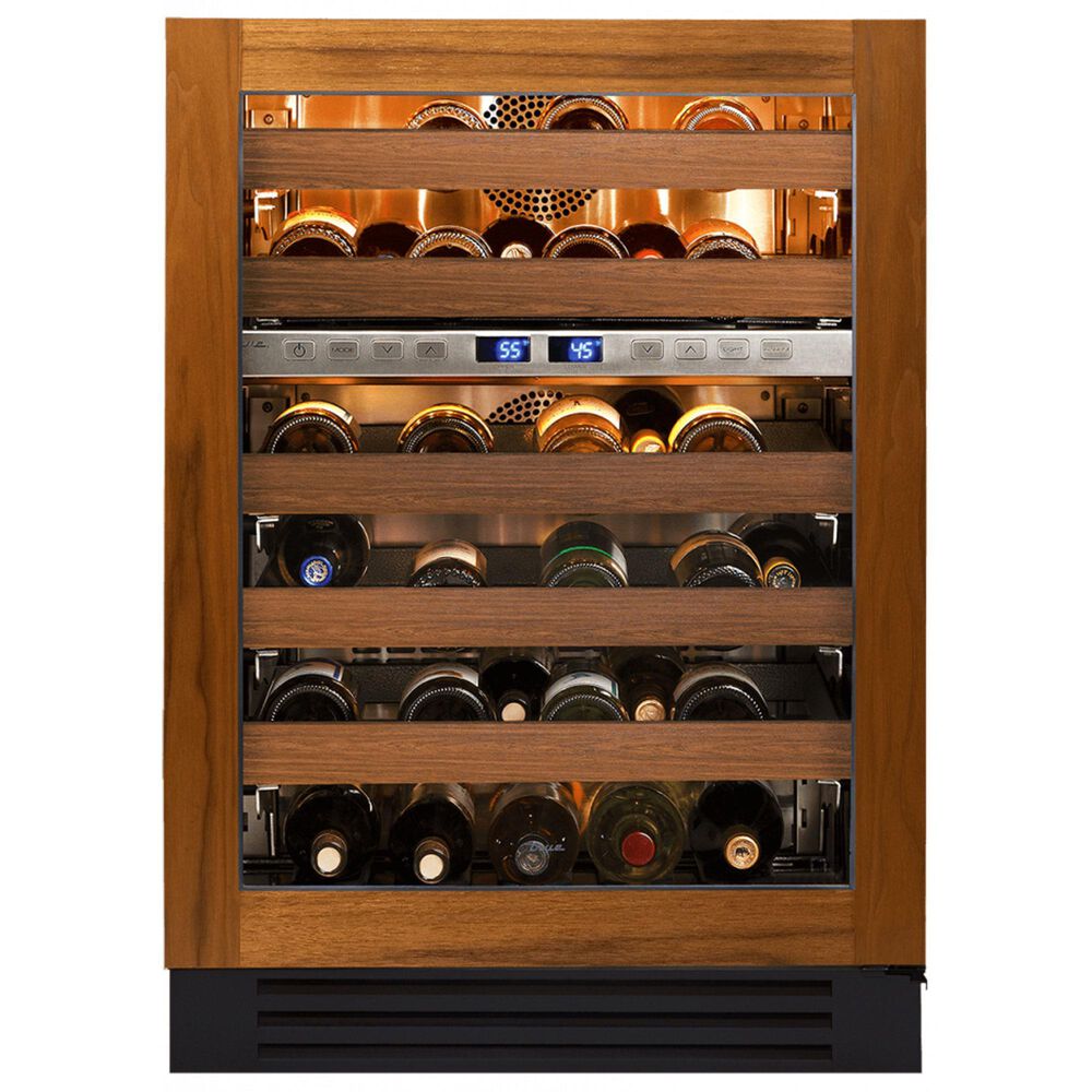 True Residential 5.5 Cu. Ft. Undercounter Wine Cabinet with Left Hinge and Glass Door in Panel Ready, , large