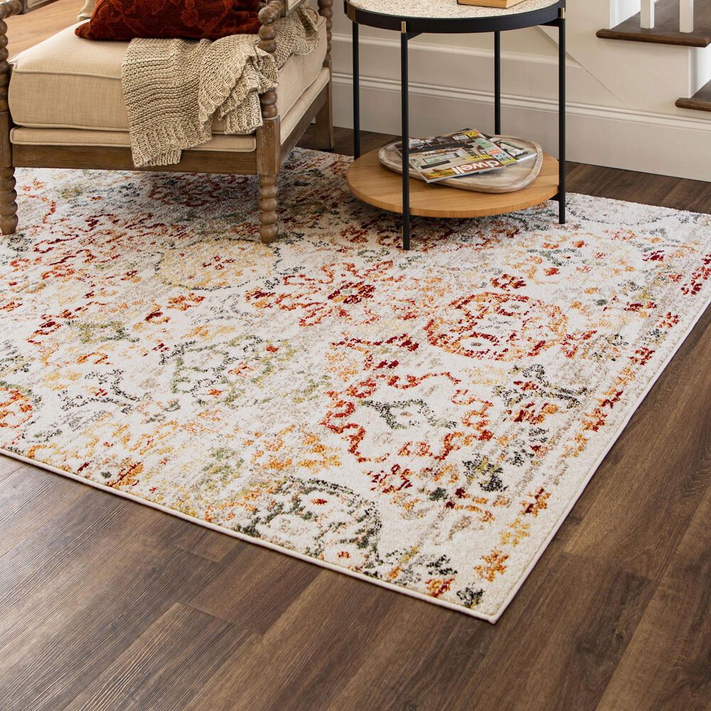 Mohawk R1112 Whimsy 5' 3" X 8' Red, , large