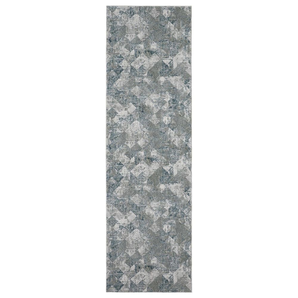 Feizy Atwell 3" x 8" Green and Multicolor Runner, , large