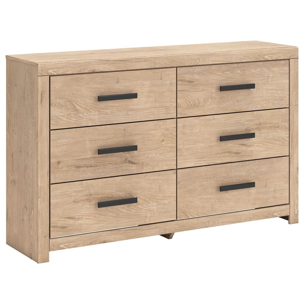 Ashley Sanginlane 6-Drawer Dresser Only in Tan, , large