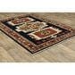 Oriental Weavers Lilihan Oriental 090B6 2" x 3" Blue and Red Scatter Rug, , large