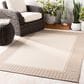 Surya Alfresco 5"3" x 7"7" Brown and Beige Indoor/Outdoor Area Rug, , large