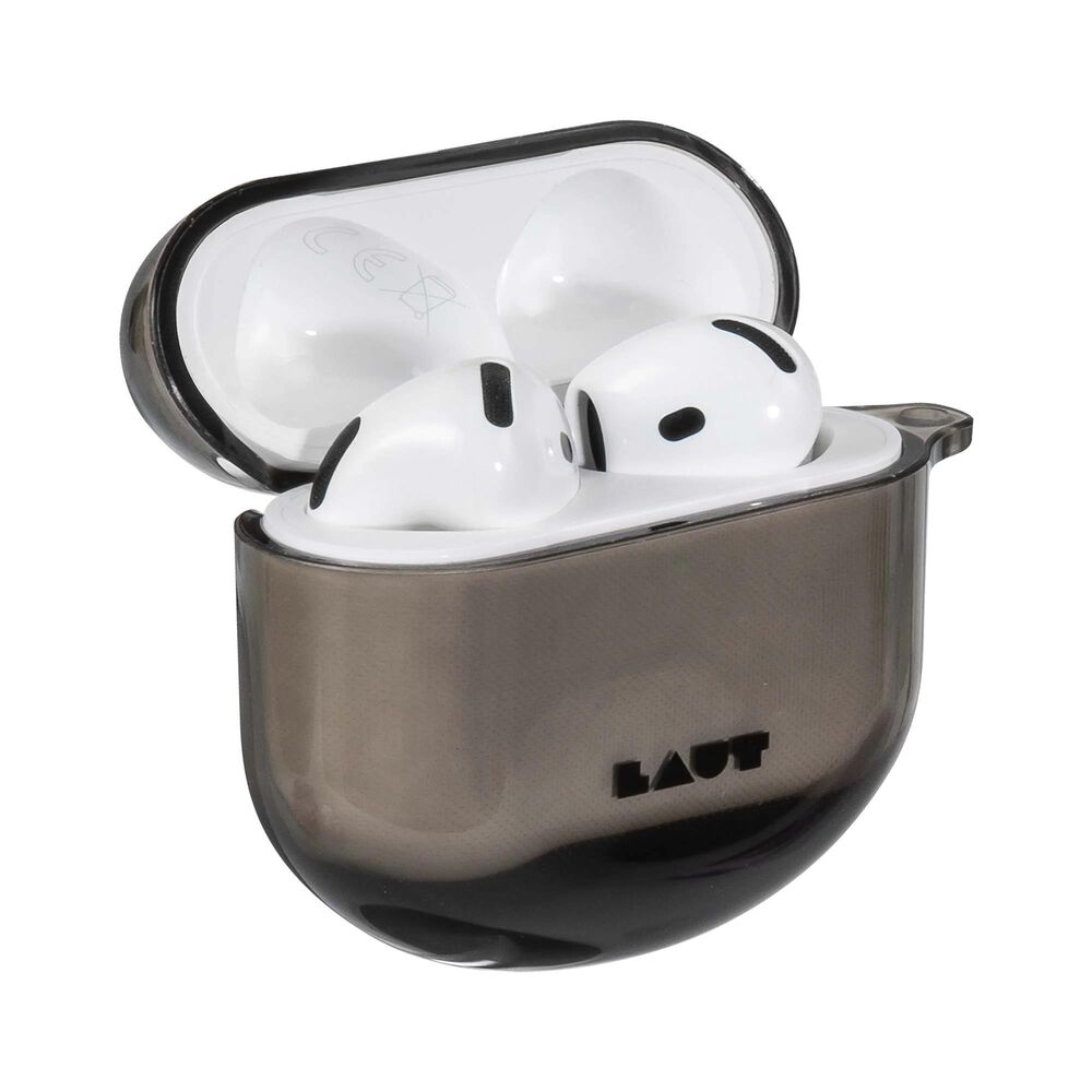 LAUT Aero Protect Case for Apple AirPods 4 in Black Crystal, , large