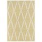 Momeni River RIV-1 3"6" x 5"6" Citron Area Rug, , large