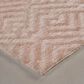 Feizy Colton 3"6" x 5"6" Blush Area Rug, , large