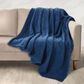 J. Queen New York Cozy 50" x 70" Throw in Blue, , large