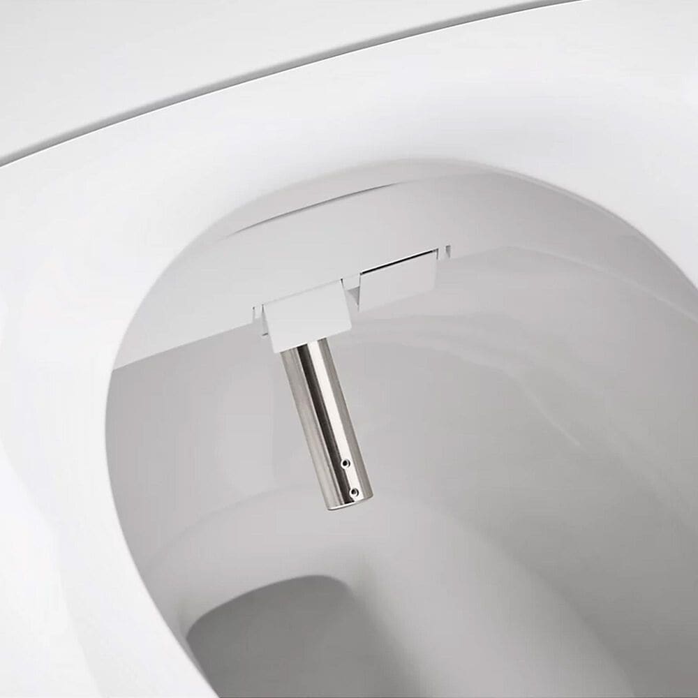 Kohler PureWash E590 Elongated Bidet Toilet Seat in White, , large