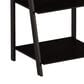 Timberlake Lavish Home 4-Shelf Ladder Bookcase in Black, , large