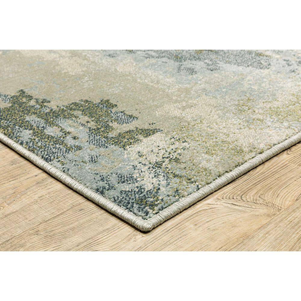 Oriental Weavers Branson 6&#39;7&quot; x 9&#39;2&quot; Blue and Green Area Rug, , large