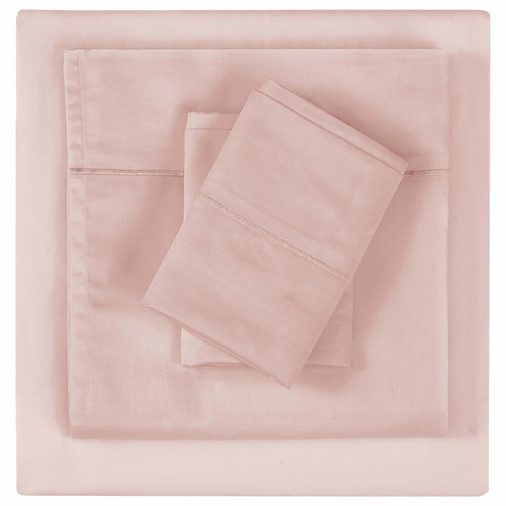 Pem America Christian Siriano New York 3-Piece Twin Sheet Set in Blush, , large