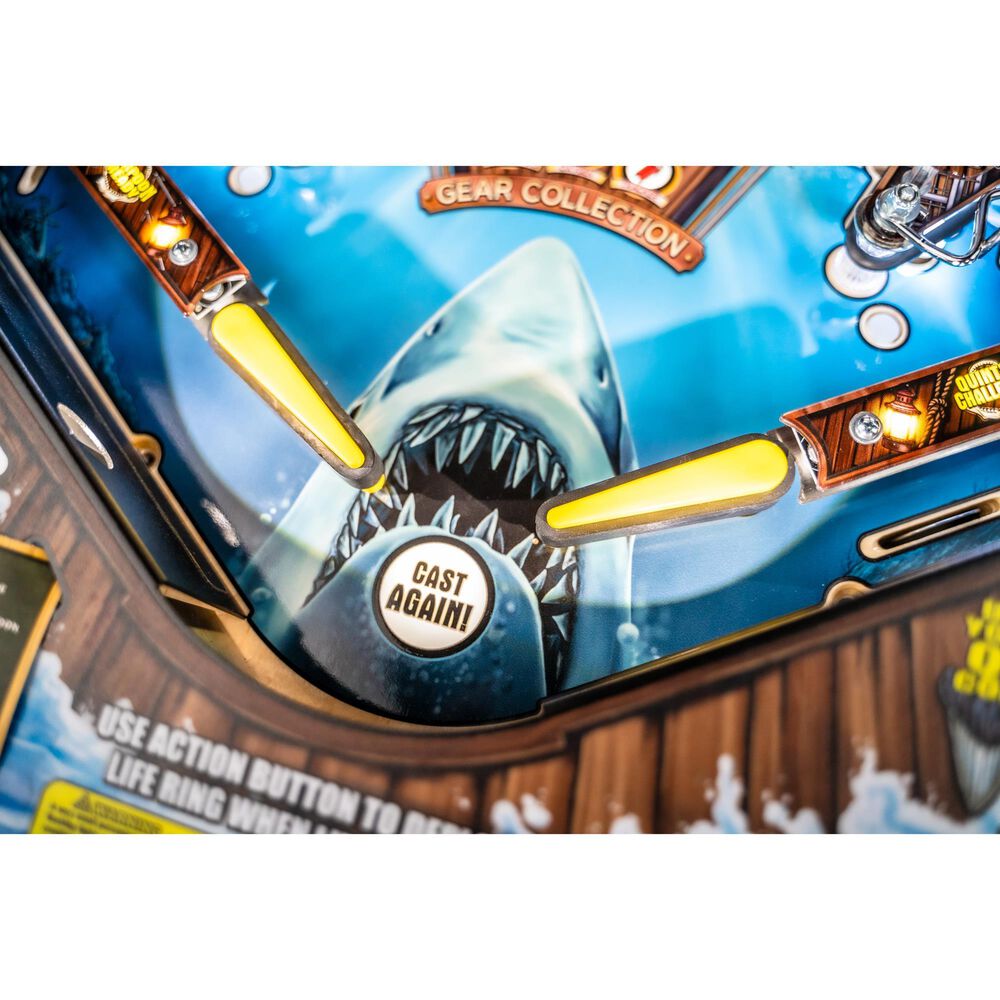 Stern Pinball Jaws Pro Premium Edition Pinball Machine, , large