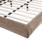 Jennifer Taylor Home Archie King Upholstered Platform Bed in Taupe Brown, , large