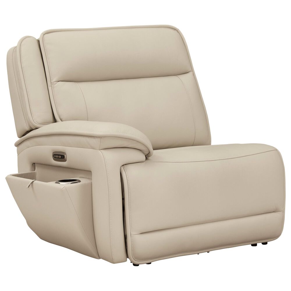 Ashley Double Deal 3-Piece Power Symmetrical Reclining Sectional Sofa in Almond, , large