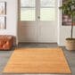 Nourison Interweave 5"3" x 7"3" Orange Area Rug, , large
