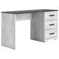 Ashley Shawburn 3-Drawer Home Office Desk in White and Dark Charcoal Gray, , large