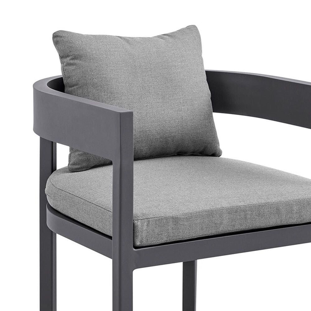 Blue River Menorca Outdoor Dining Chair in Dark Grey (Set of 2), , large