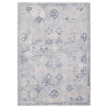 Jaipur Ballad Rune 3" x 10" Orion Blue Runner, , large