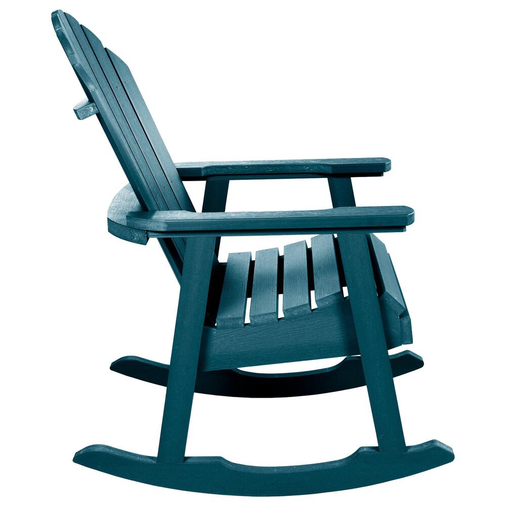 Highwood USA Hamilton Patio Rocking Chair in Nantucket Blue NFM