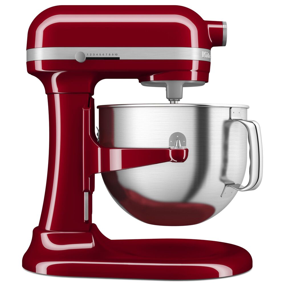 KitchenAid 7 Quart Bowl-Lift Stand Mixer in Empire Red and Stainless Steel