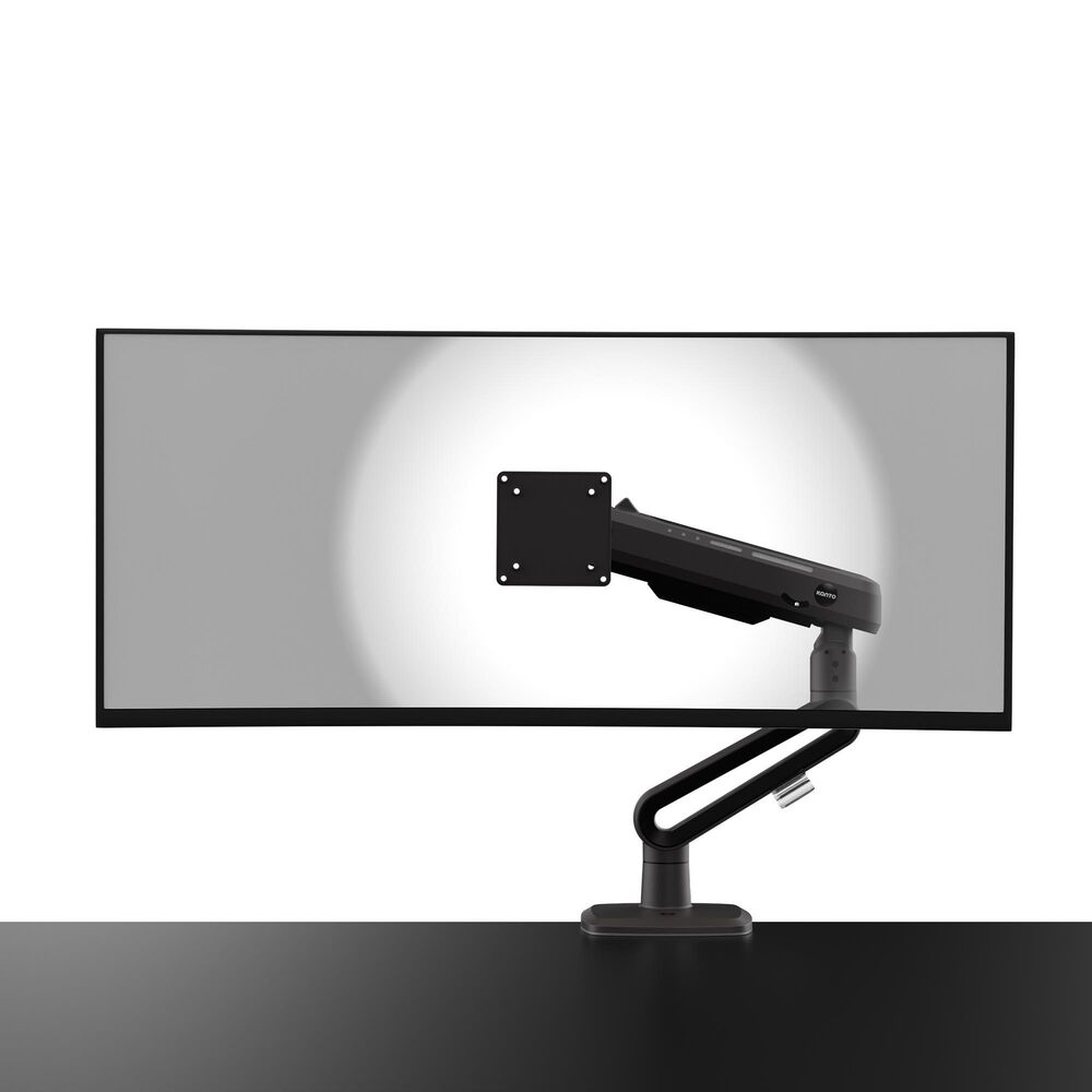 Kanto Single Gaming Monitor Desk Mount for 32" - 60" Displays in Gray, , large