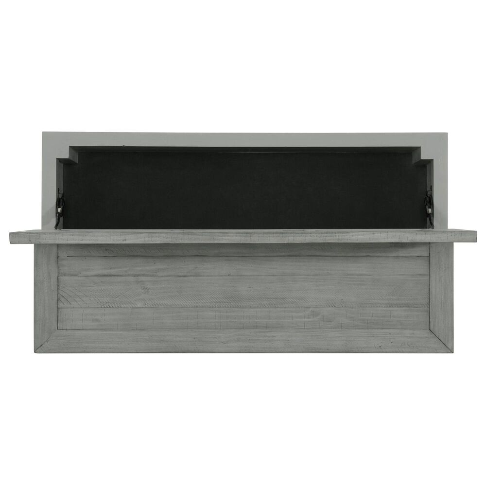 Martin Svensson Home Beach House Lift Top Trunk Coffee Table in Dove Grey, , large