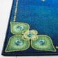 Safavieh Disney Aladdin and Jasmine 5" x 7" Blue and Green Kids Rug, , large