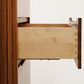 Natural Bamboo Furnishings Currant 4-Piece Queen Bedroom Set in Amber, , large