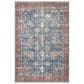 Loloi Loren LQ-01 2"3" x 3"9" Blue and Brick Area Rug, , large