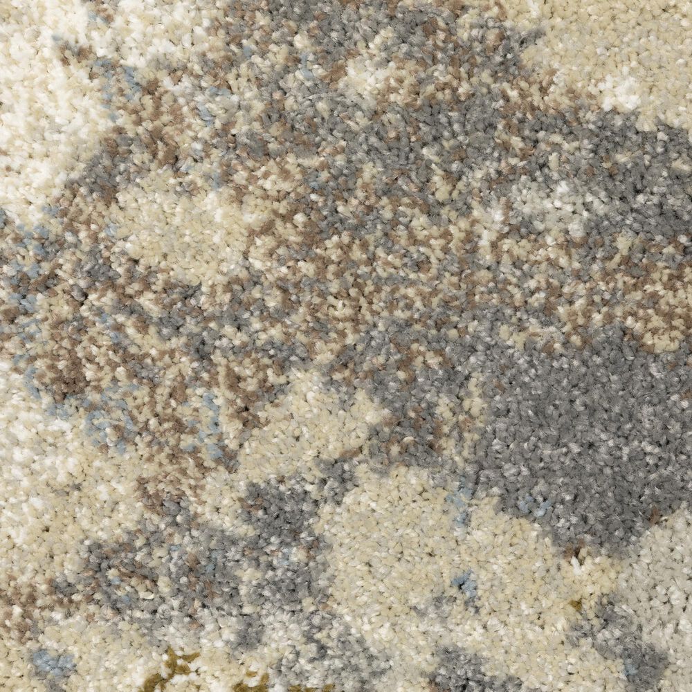 ROW by Oriental Weavers Gemma Olive and Blue 6'7" x 9' Area Rug, , large