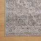Amber Lewis x Loloi Josie 2" x 5" Silver and Natural Runner, , large