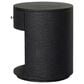 Four Hands Amelia Oval 1 Drawer Nightstand in Black, , large
